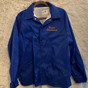 Vintage Blue Kiwanis International Jacket size Large
